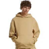 Build Your Brand Fluffy Kapuzenpullover - Union Beige -