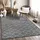 Sanat Boho Teppich – Moderner Teppich im Boho Stil, Geeignet für Wohnzimmer, Schlafzimmer, Flur, Esszimmer und Kinderzimmer – Skandi Grau, Größe: 160 x 230 cm