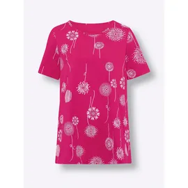 Sieh an! Longshirt Pink/Weiß 40