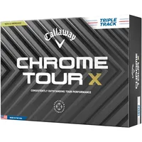 Callaway Chrome Tour X Triple Track Golfbälle, Weiß