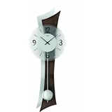 AMS Quarz-Pendeluhr, Holz, Mehrfarbig, 80 x 35 x 20 cm