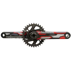 TRUVATIV Kurbel Descendant Carbon TLD -Troy Lee Designs- CoLab 1x12 Ea