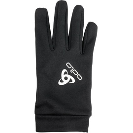 Odlo Unisex Handschuhe mit E-Tip STRETCHFLEECE LINER ECO, black, S