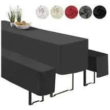 heimtexland Tischhusse 3-teilig Schwarz 50 x 220 cm