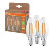 Osram Hocheffiziente LED EEK A, (A - G) E14 Filament Glas