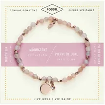 Fossil Armband Metall rosa JA6945791 Größe 21 cm
