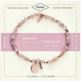 Fossil Armband Metall rosa JA6945791 Größe 21 cm