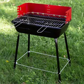 Aktive Grill rot/schwarz