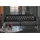KAWOLA Couch Leder 3-Sitzer Schwarz