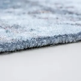 Astra Sauberlaufmatte Pure und Soft 50 cm x 150 cm Beton Hellblau