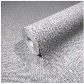 Marburg Vliestapete Yute 53 cm x 10 m grau 34193