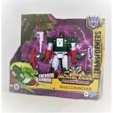 Transformers NO Roboter umblebee Cyberverse Adventures Ultra Class Skullcruncher Actionfigur – Kombiniert mit Energon Armor zum Power-Up, für Kinder ab 6 Jahren, 17,5 cm, Grün, Rot