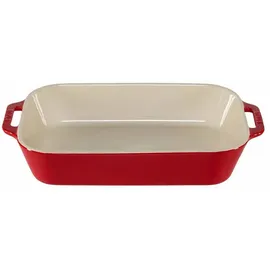 Staub 40511-148-0 34x24 Cm Auflaufform Keramik, Kirsche, 34x24cm