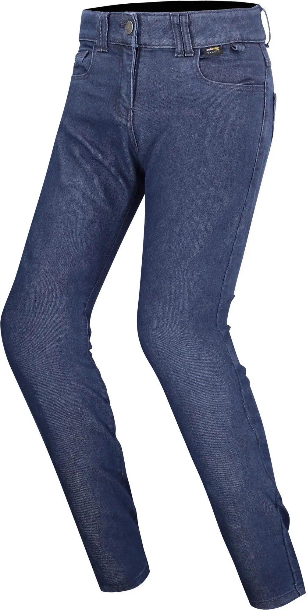 LS2 Stone Dames Motorjeans, blauw Voorman