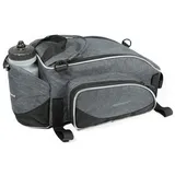 Haberland Gepäckträgertasche Flexibag L grau schwarz Größe 39x17x23cm 12l