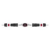 goobay Outdoor (IP68) RJ45 Modularkupplung/Verbinder CAT 6