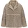 LASCANA Fellimitatjacke Damen taupe Gr.38