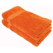 Julie Julsen Badetuch 100 x 150 cm orange 2 St.