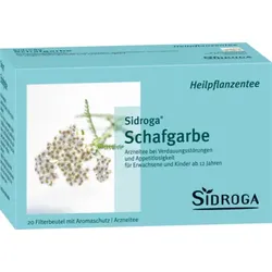 SIDROGA Schafgarbe Tee Filterbeutel 20X1.5 g