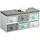 KESPER Kindersitzbank 68 x 29,5 x 33 cm Holzwerkstoff weiß grau-türkis