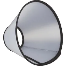 Trixie Schutzkragen grau/transparent S 25–32 cm/12 cm