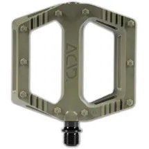 Cube Acid Flat C6-zp Pedale - Olive - One Size