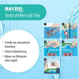 Höfer Chemie Test-Kit zur optimalen Messung des Chlorgehalts und pH-Werts