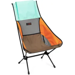 Helinox Campingstuhl Chair Two (hohe Rückenlehne stützt Rücken, Nacken und Schulter) mintgrün/multiblock