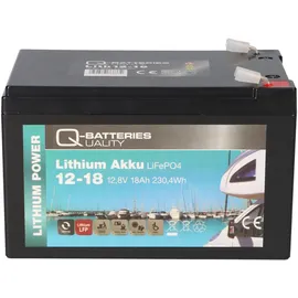 Q-Batteries 12Lith-18 18Ah 12,8V