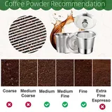 Farbe: Silber Material: Edelstahl Edelstahl-k-cup-kaffeefilter Mit Filterhalter.