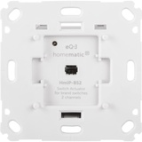 eQ-3 Homematic IP Schaltaktor für Markenschalter 2-fach,