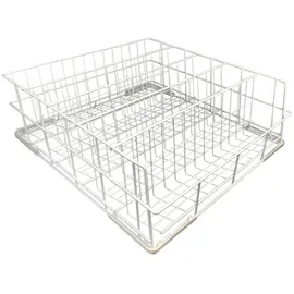morleos Spülkorb 500x500 mm 5 Reihen Weiß