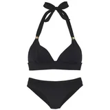 LASCANA Triangel-Bikini Toni Schwarz 34 Cup B