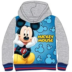 Mickey Hoodie mit 2 Taschen, Mickey Fleece Sweatshirt 2ans grau