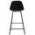 miliboo Designer-Barhocker 66 cm Schwarz