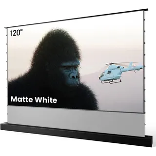 AWOL VISION 120-Zoll Elektrische Leinwand für Ultrakurzdistanz-Projektoren, Heimkino-Standbildwand, 4K/8K Ultra HD, Active 3D, MW-F220C
