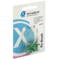 Miradent Interdentalbürste Pic-brush medium grün