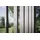 Biohort Lamellenwand 1 Stück 2,46 x 2,35 x 0,10 m Quarzgrau-Metallic
