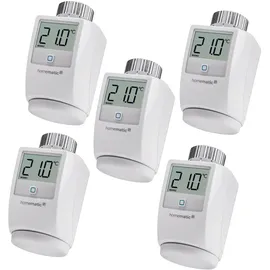 Homematic IP Heizkörperthermostat HmIP-eTRV-2 Smart Home 5er Set