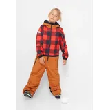 WeeDO Schneeanzug TEDDYDO in leather brown red checkered | Gr.: 92