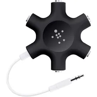 Belkin RockStar - Kopfhörer-Splitter - Stereo Mini-Klinkenstecker männlich zu