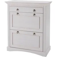 OTTO home Rustic 84 x 97 x 38 cm weiß / weiß