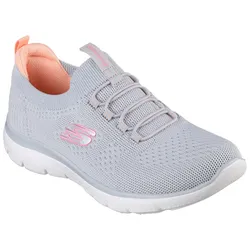 Slip-On Sneaker »SUMMITS«, Freizeitschuh, Halbschuh, Slipper mit flexibler Traktionslaufsohle, Gr. 36, grau-meliert, , 51929064-36