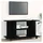 vidaXL TV-Schrank mit Rollen 80x40x45 cm Schwarz Eichen-Optik Holz
