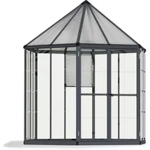 CANOPIA Oasis Hexagonal Gewächshaus grau
