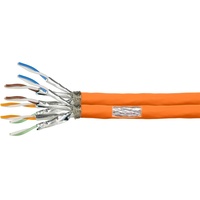 Logilink CPV0065 Netzwerkkabel Orange 50 m Cat7 S/FTP (S-STP)
