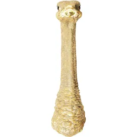 Kare Design Wandschmuck Ostrich, Gold, 19x72cm