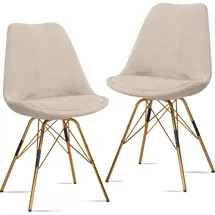 FineBuy Esszimmerstuhl 2er Set