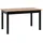 Die Möbelfundgrube Coburg 120 x 76,5 x 70 cm braun/schwarz