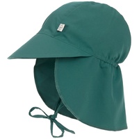 Lässig - Schirmmütze Sun Protection mit Nackenschutz in Green Gr.50/51,